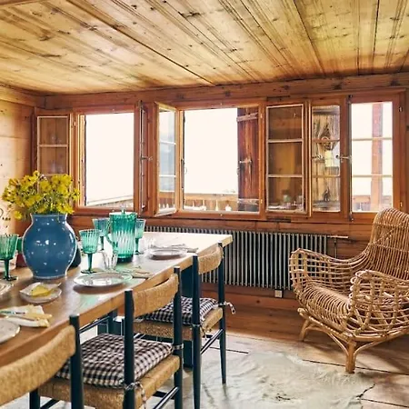 Renovated On Of The Picturesque Village Prázdninový dům Rougemont